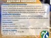 Vaga para AUXILIAR MECÂNICO em São Manuel-SP